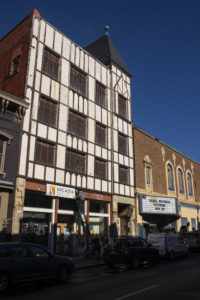 The Arcadia Project in downtown Staunton, Virginia includes the Arcadia Building and the Dixie Theater. Photographs made on 11/26/19.
Photo by Pat Jarrett