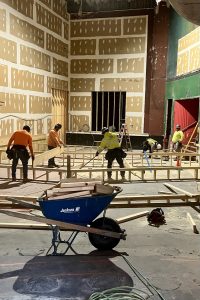 Subfloor Bracing Event Space March 2026